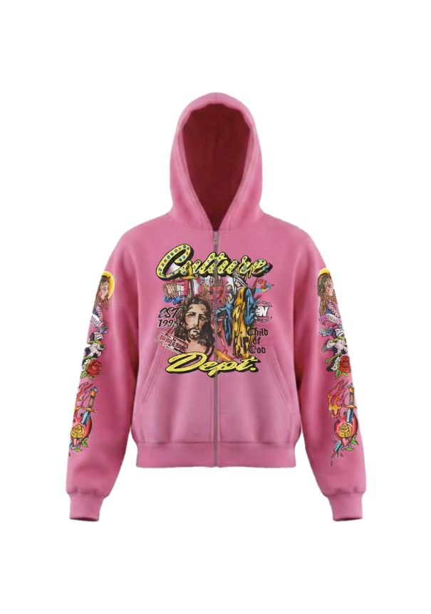 “Child Of God” Heavyweight Zip Up