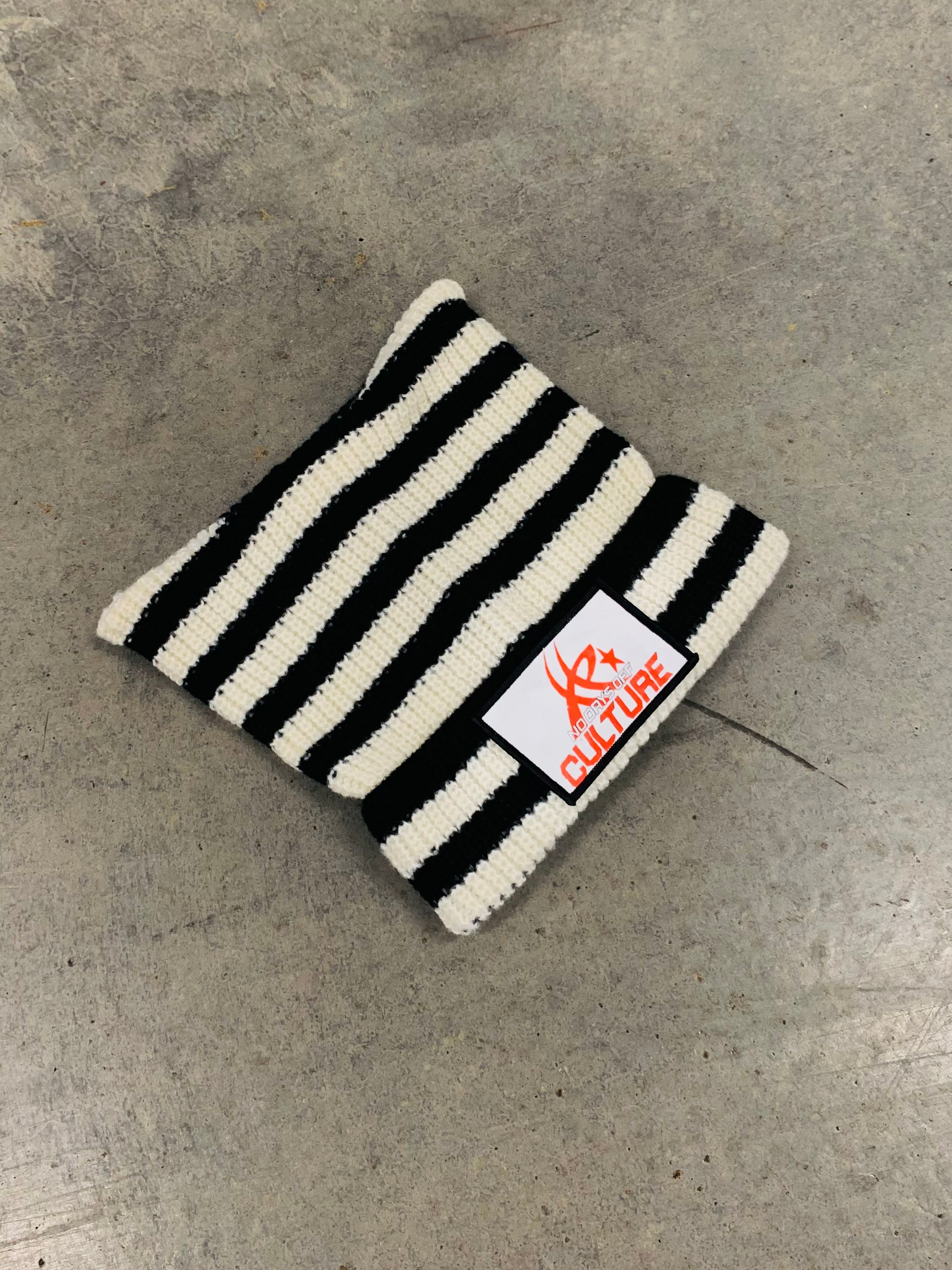 "Sport Logo" Rib Knitted Beanie