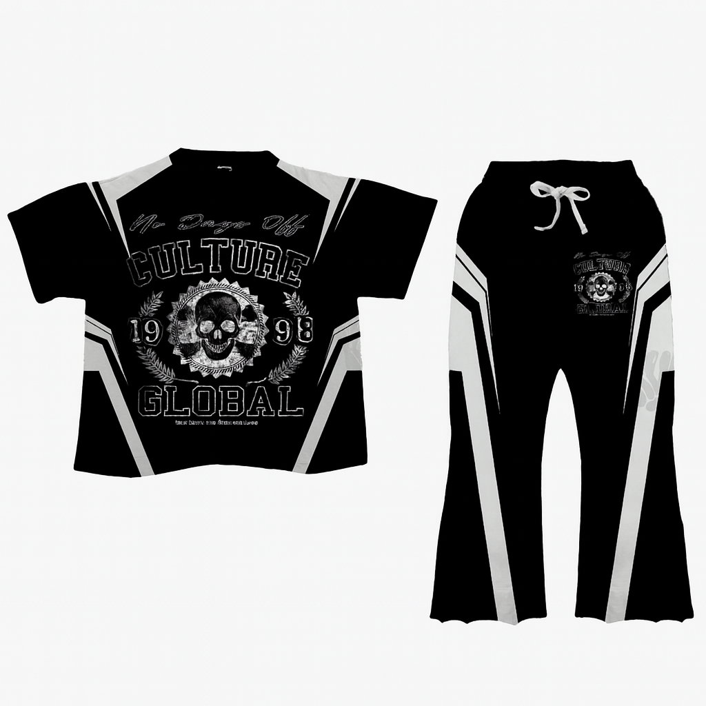 “Culture Global” Stripe Track Set