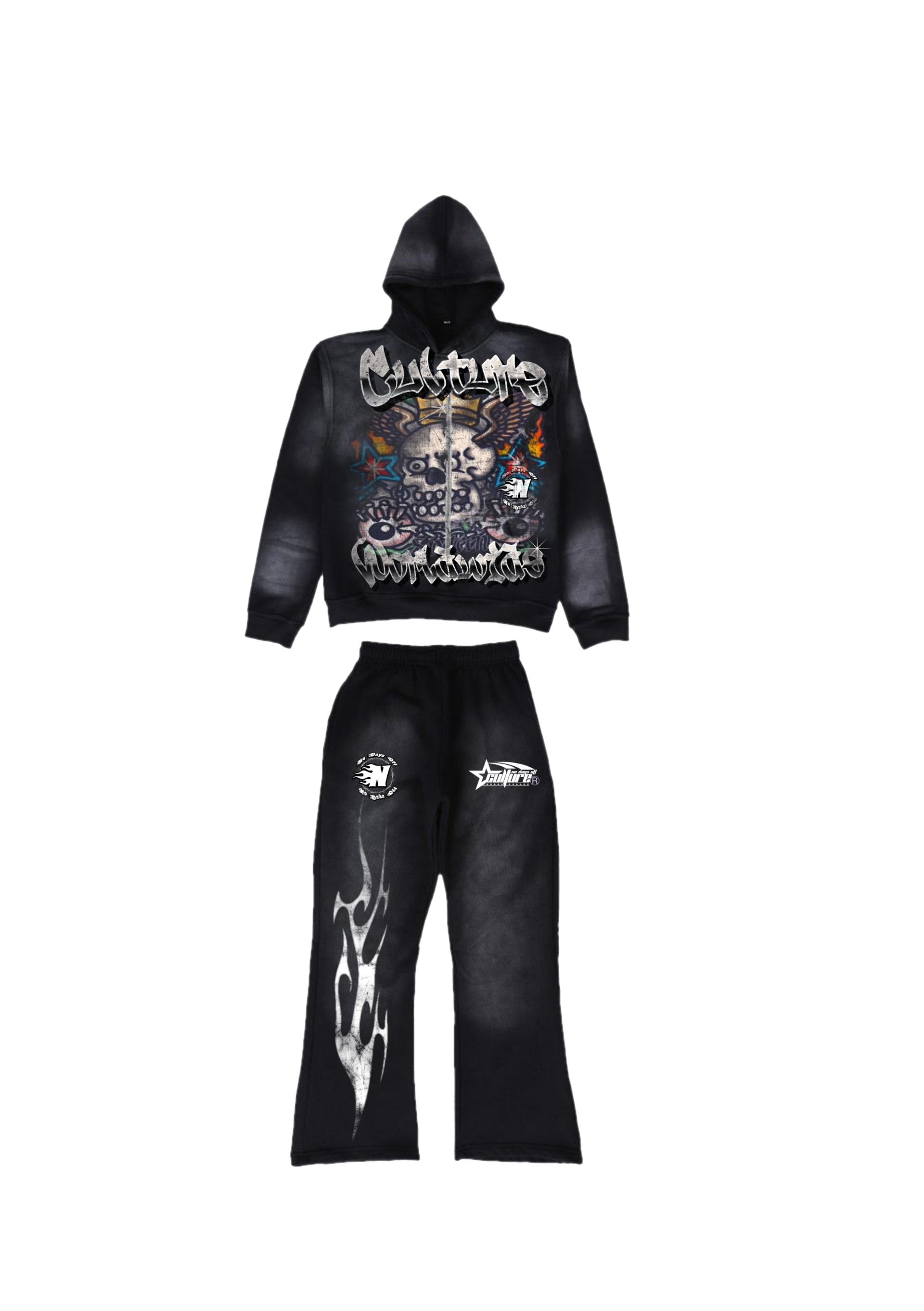 "No Risk No Reward" Sun-dried set